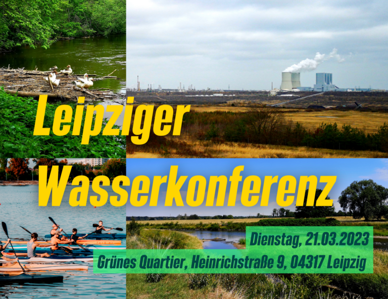 Leipziger Wasserkonferenz – Der LK ist dabei…